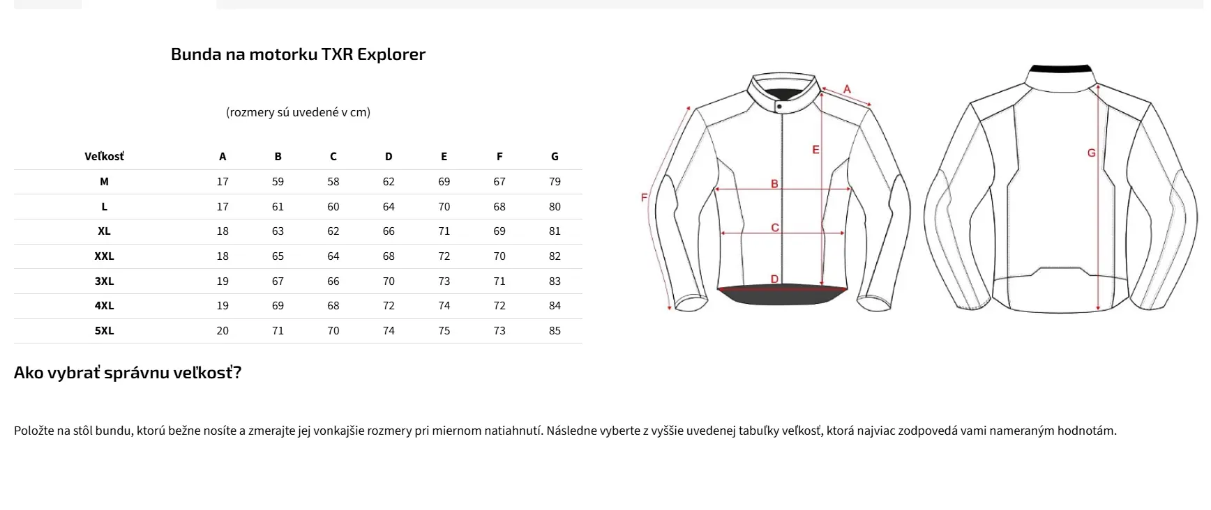TXR Bunda na motorku Explorer čierno-sivá 4XL